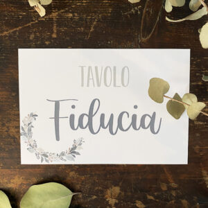 Cartoncino tavolo e tableau